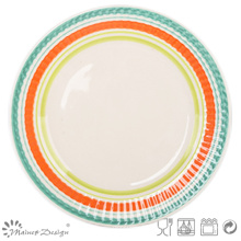 Handmalerei Bunte 10,5 &quot;Dinner Plate